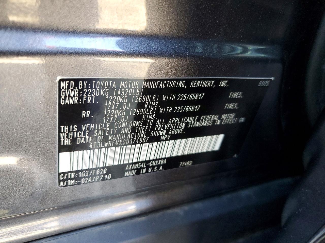 2025 TOYOTA RAV4 LE photo 13
