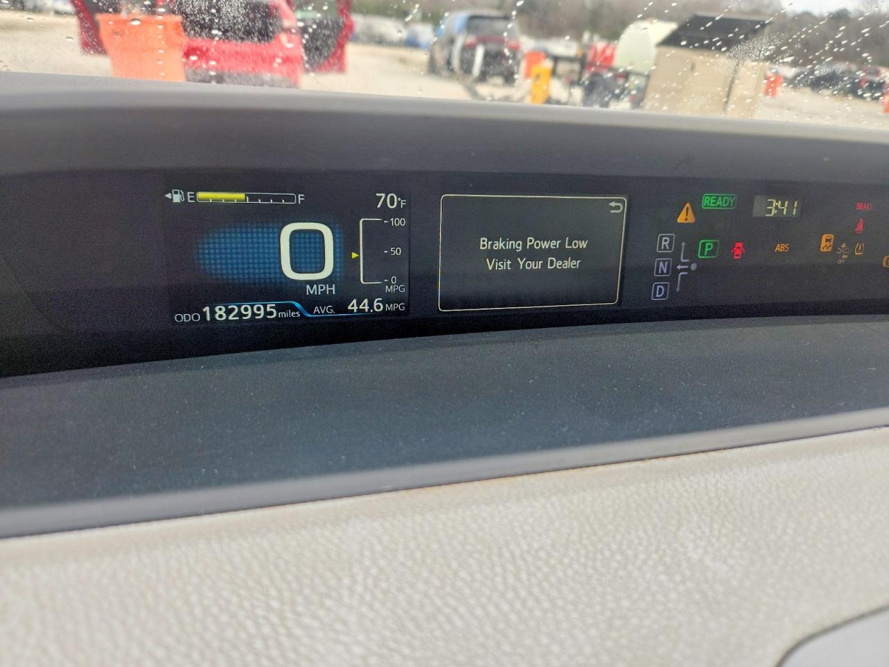 2017 TOYOTA PRIUS TWO photo 9