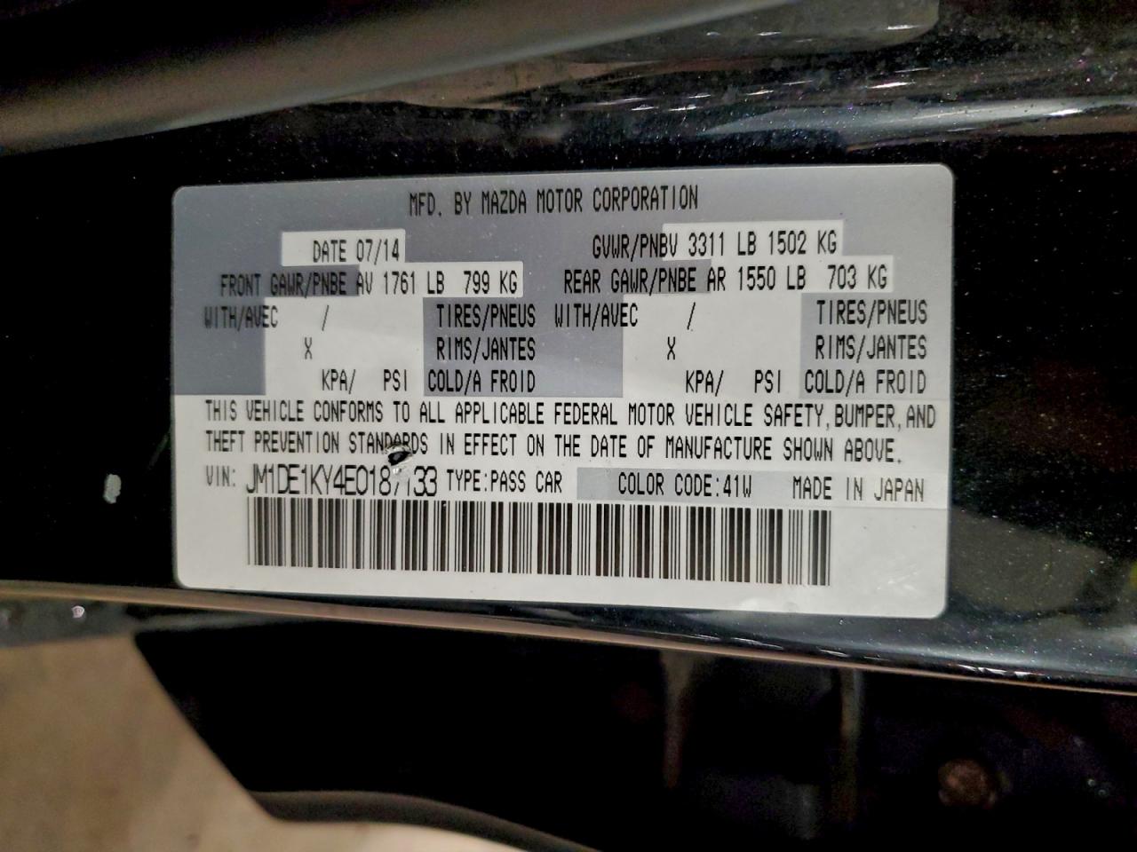 2014 MAZDA MAZDA2 SPORT photo 12