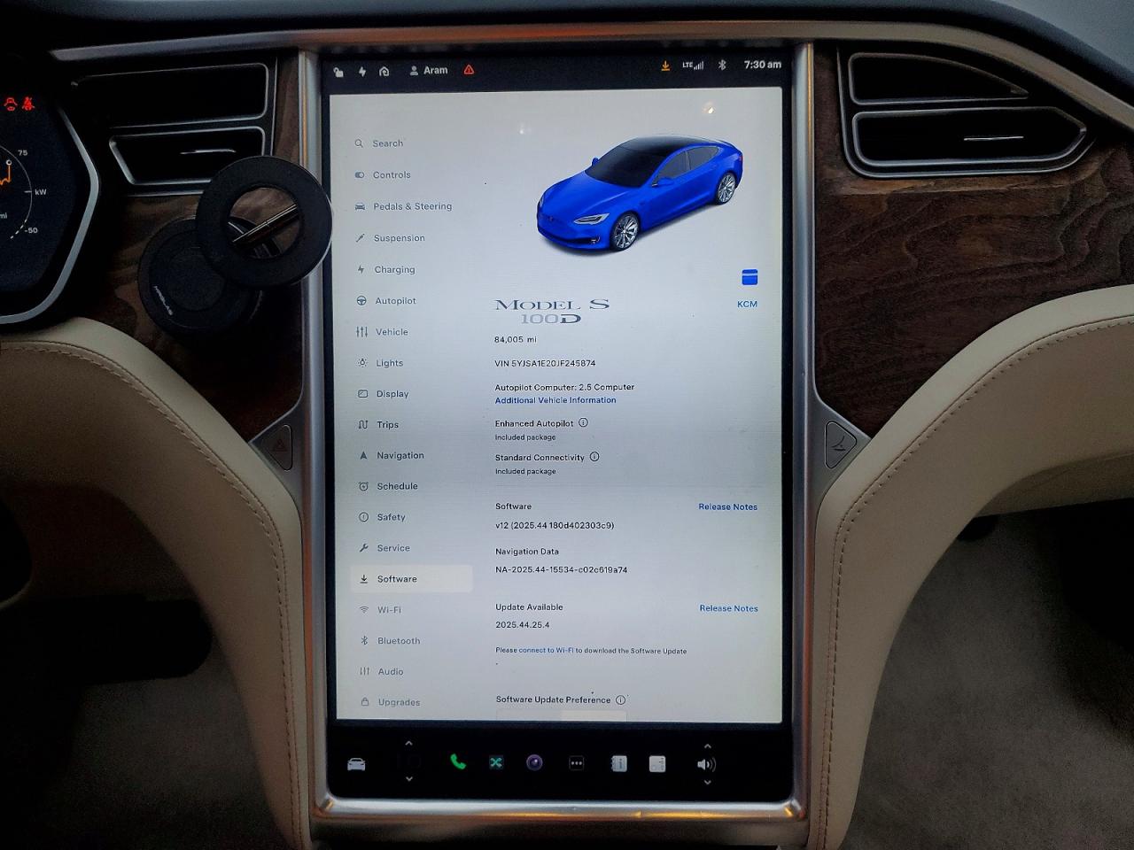 2018 TESLA MODEL S photo 9