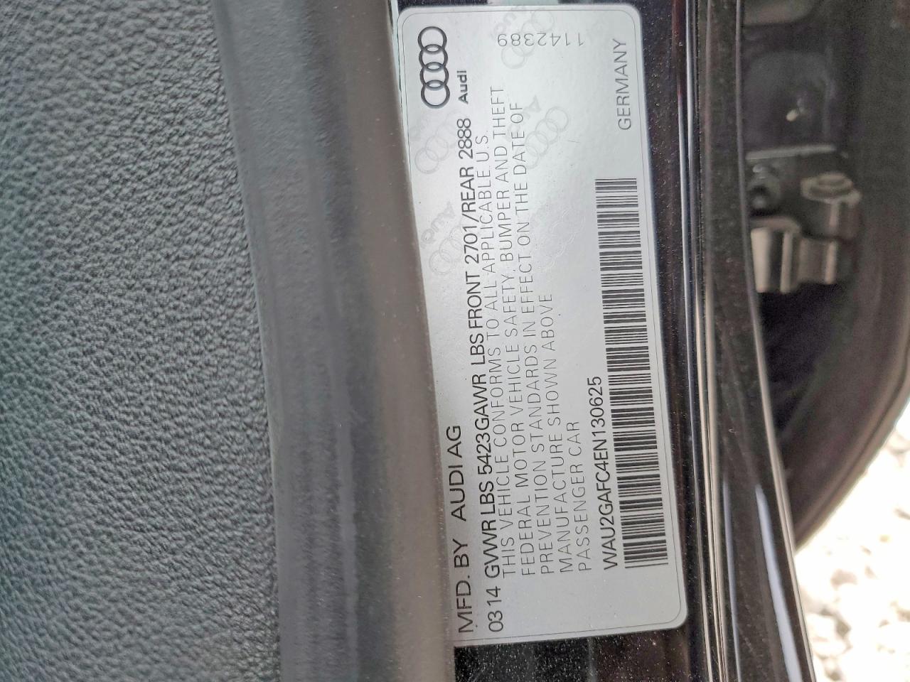 2014 AUDI A7 PRESTIGE photo 12