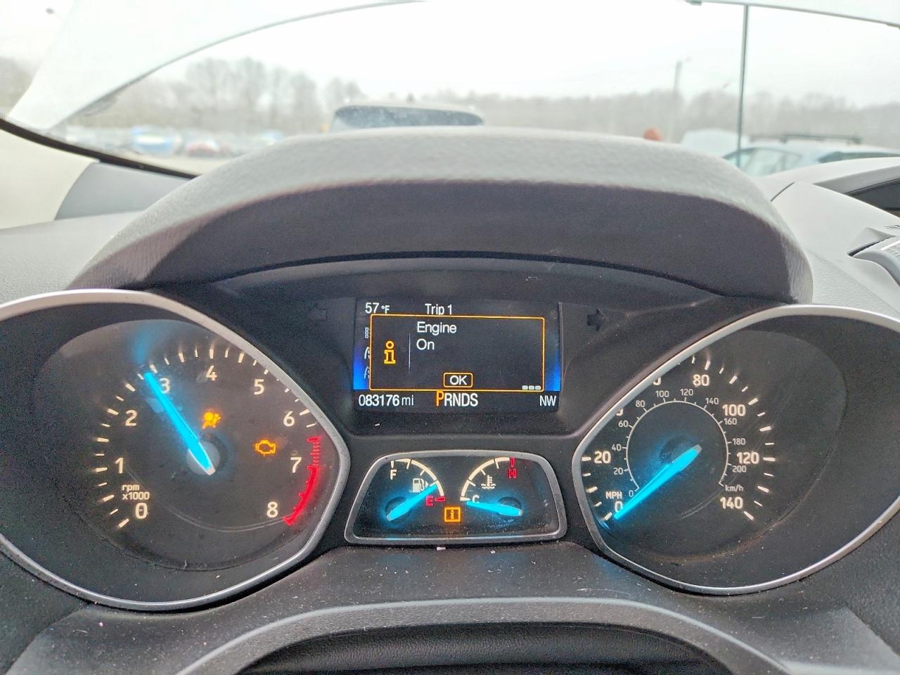 2017 FORD ESCAPE S photo 9