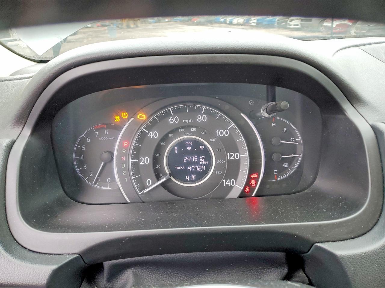 2012 HONDA CR-V EXL photo 9