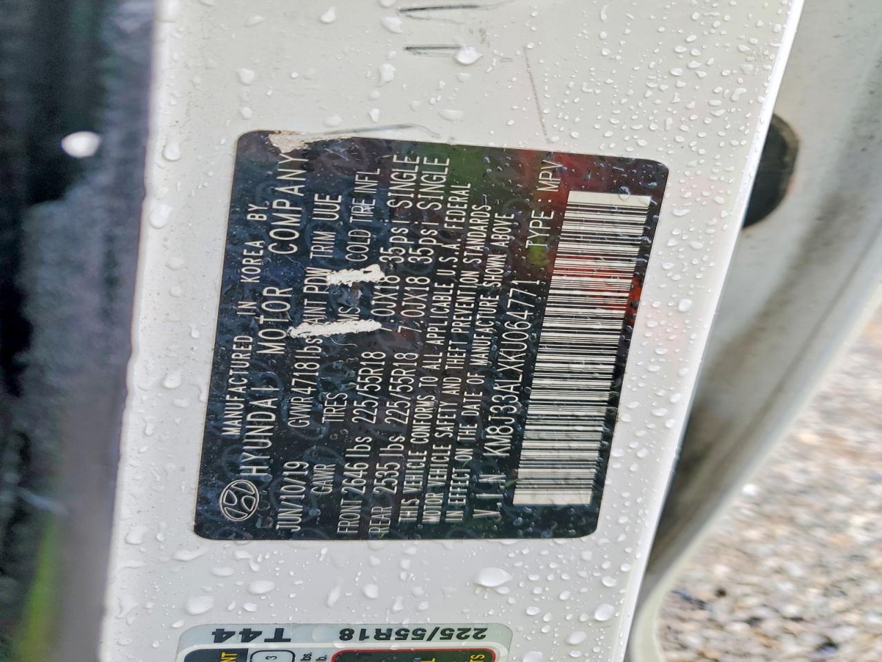 2019 HYUNDAI TUCSON LIMITED photo 14