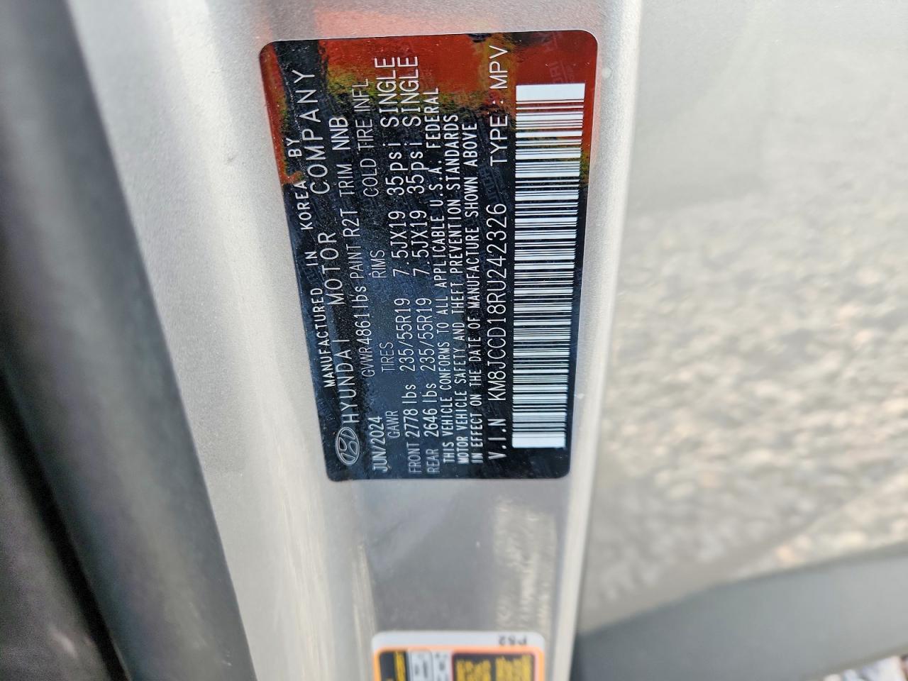 2024 HYUNDAI TUCSON SEL CONVENIENCE photo 12