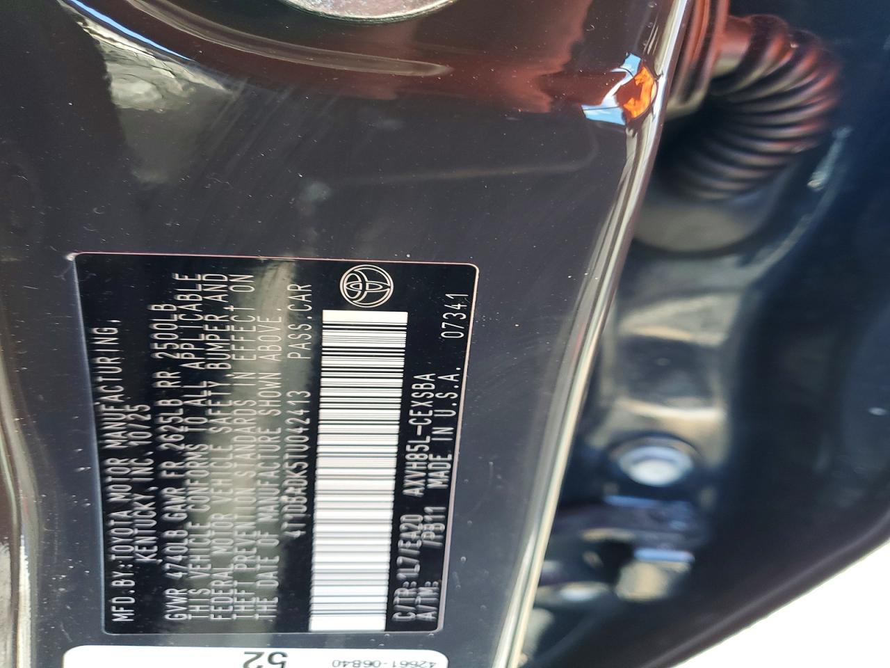 2026 TOYOTA CAMRY NIGHT SHADE photo 12