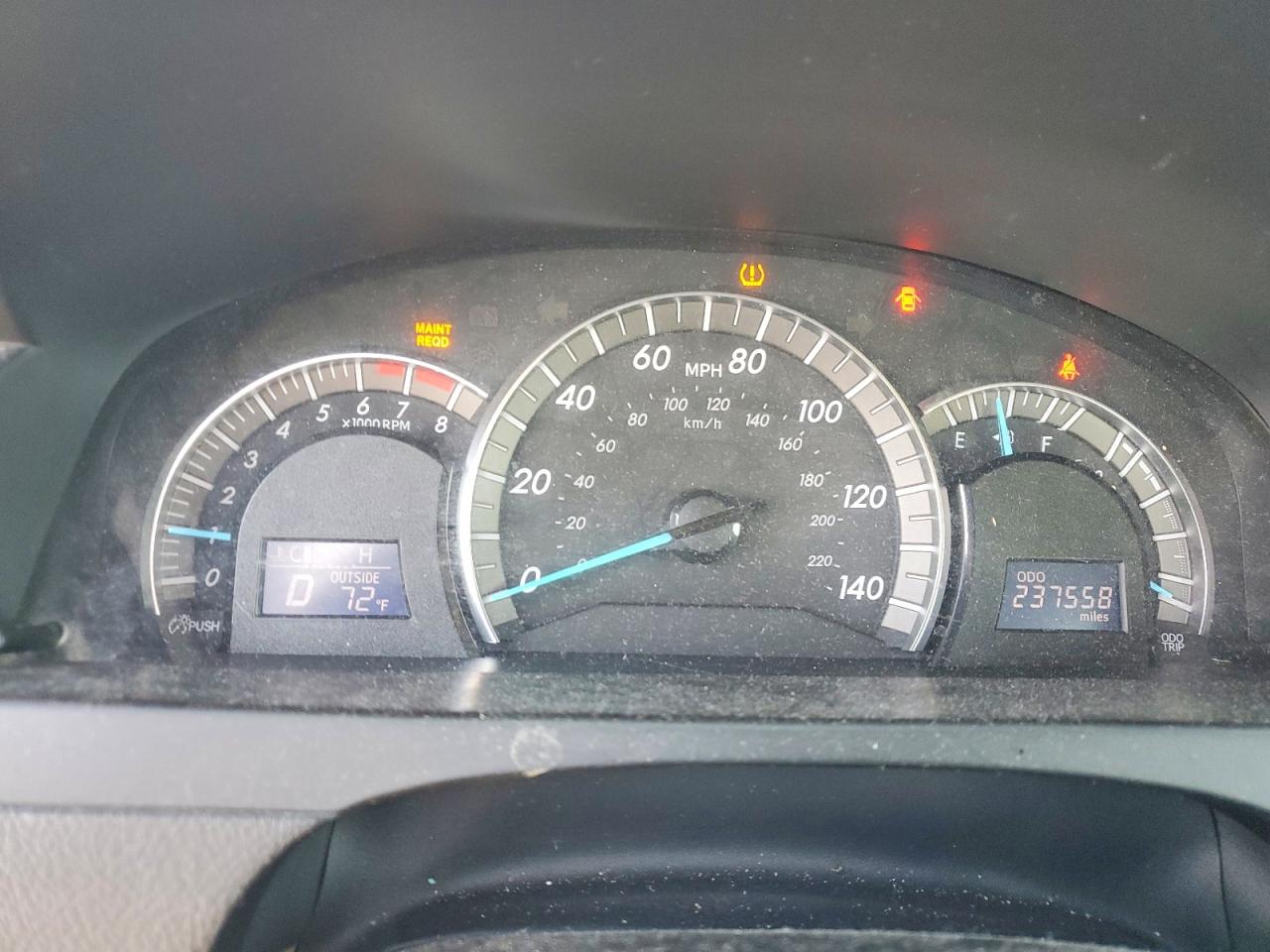 2012 TOYOTA CAMRY BASE photo 9