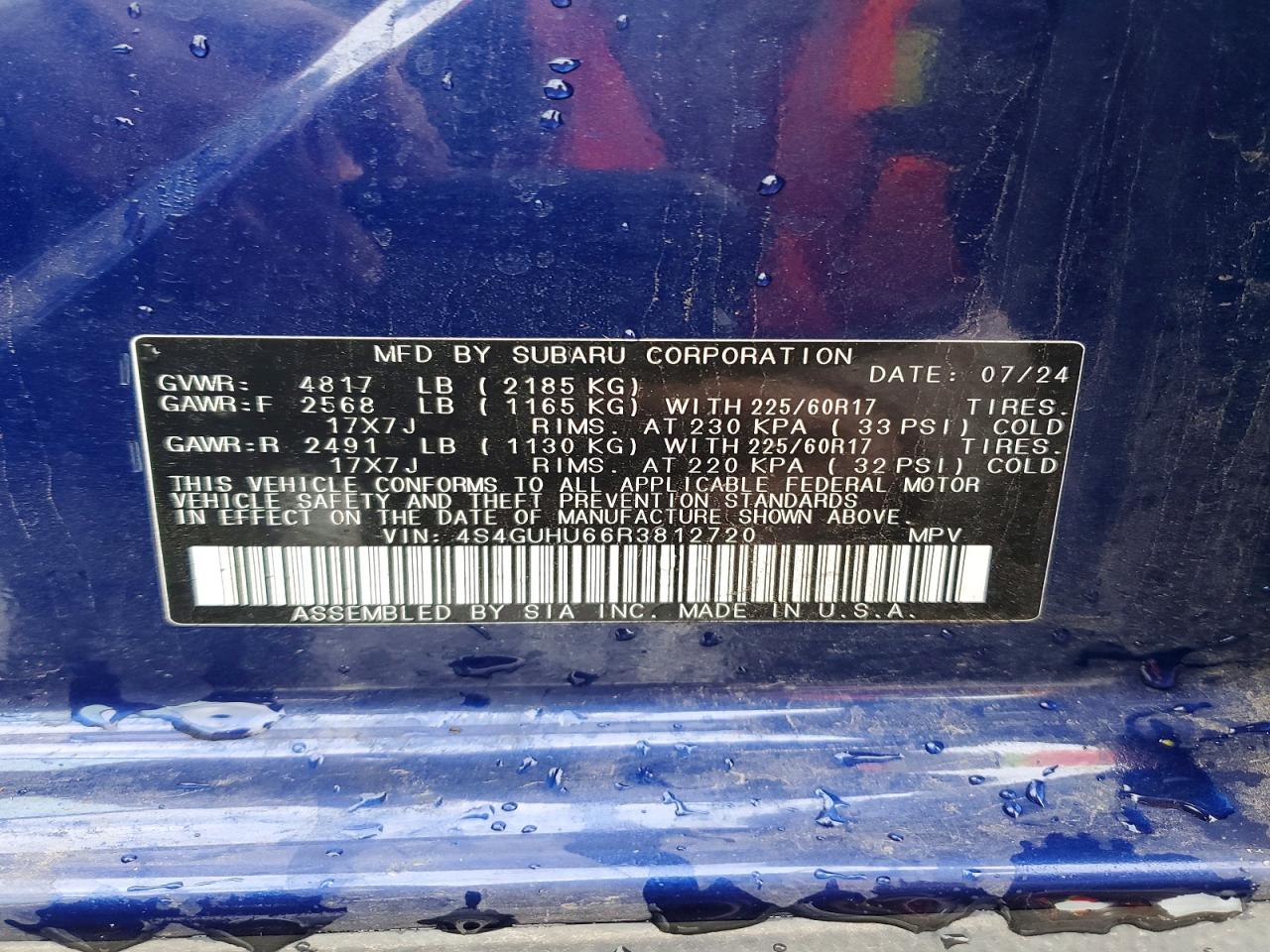 2024 SUBARU CROSSTREK WILDERNESS photo 13