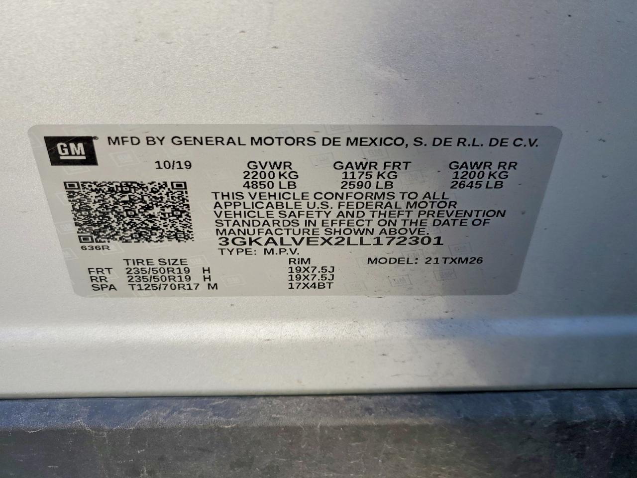 2020 GMC TERRAIN SLT photo 12