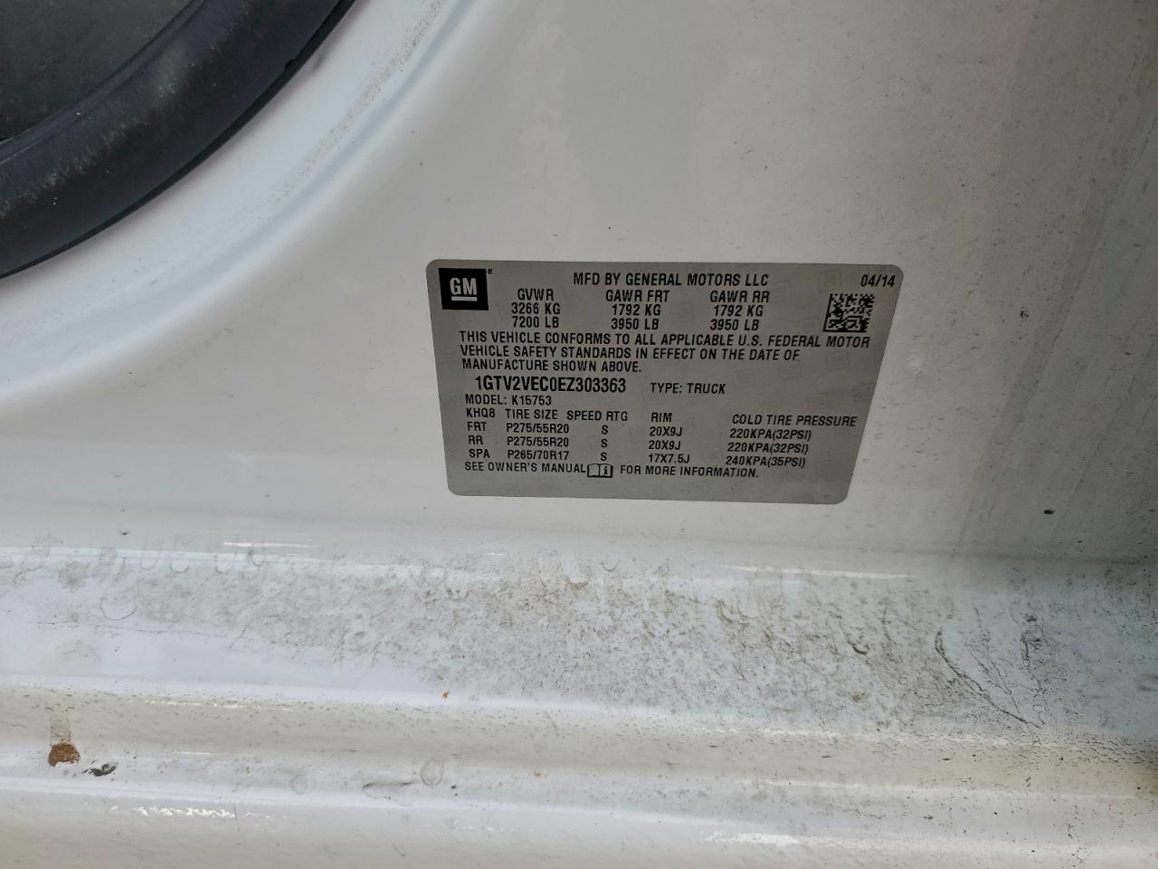 2014 GMC SIERRA K1500 SLT photo 12