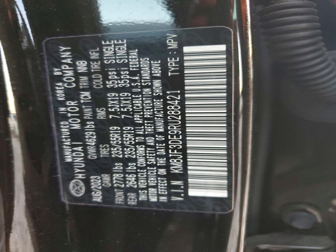 2024 HYUNDAI TUCSON XRT photo 14