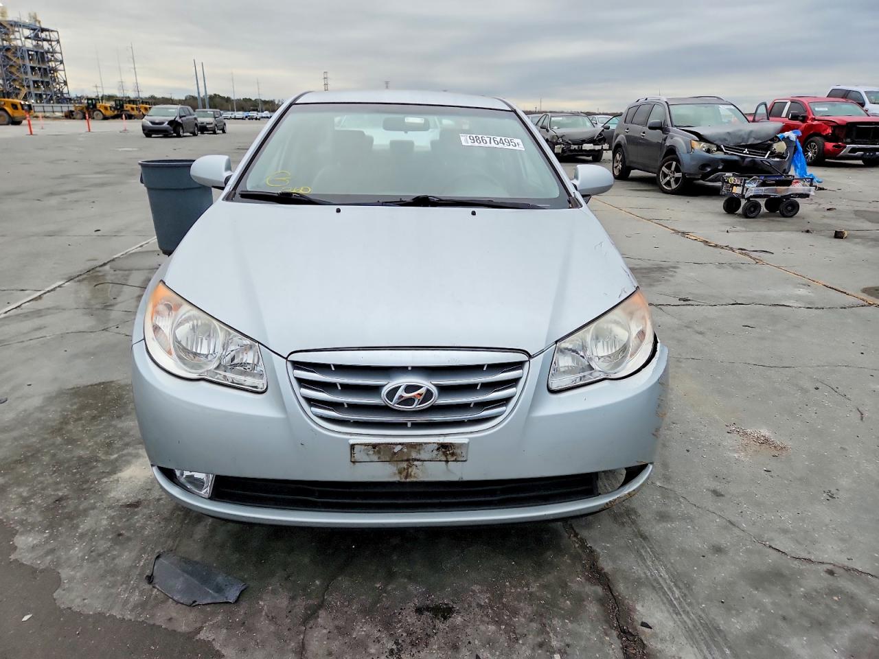 2010 HYUNDAI ELANTRA BLUE photo 5