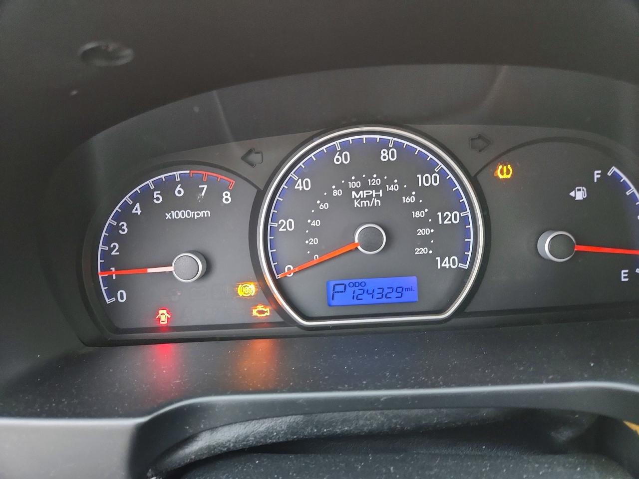2010 HYUNDAI ELANTRA BLUE photo 9