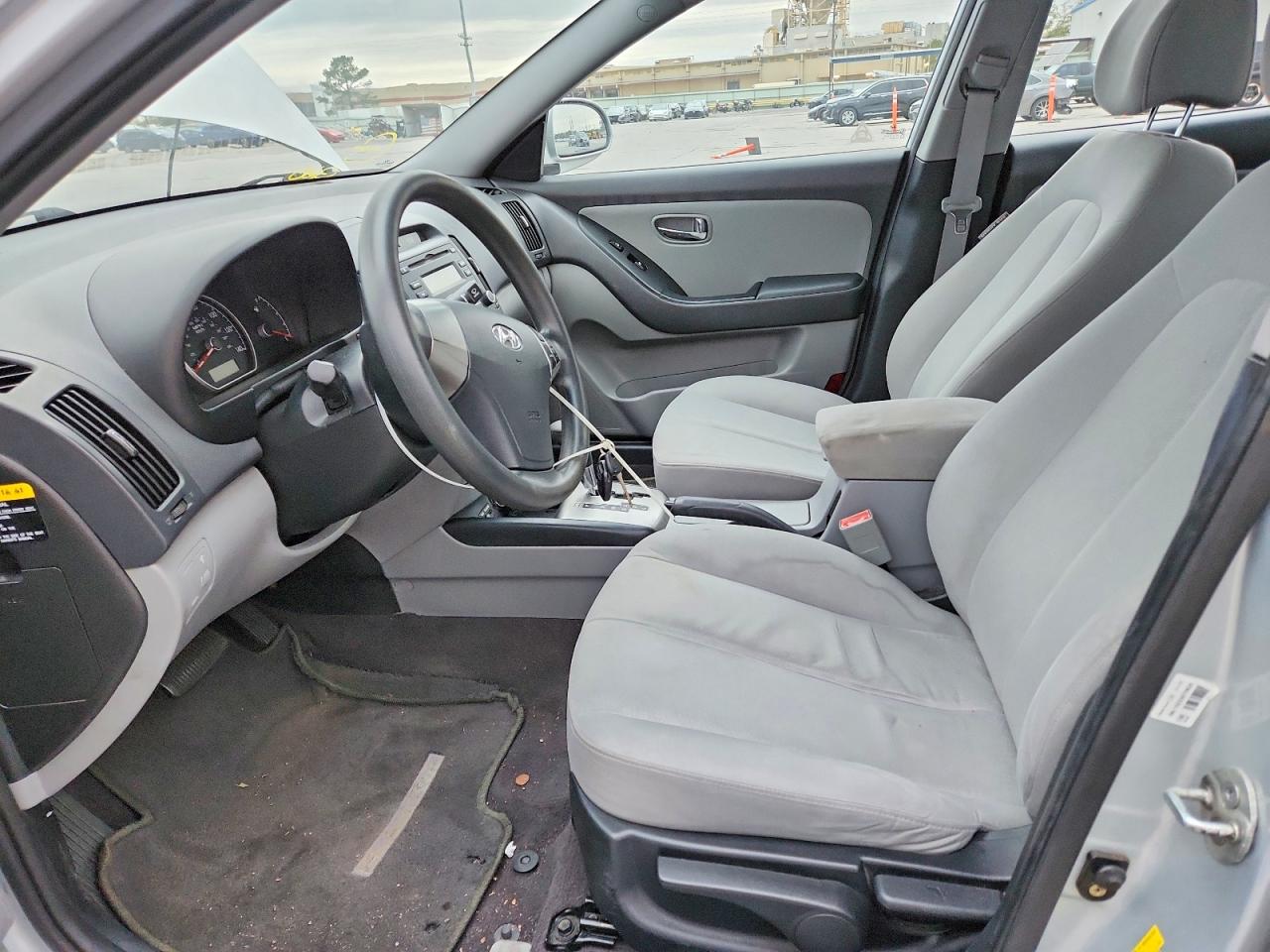 2010 HYUNDAI ELANTRA BLUE photo 7
