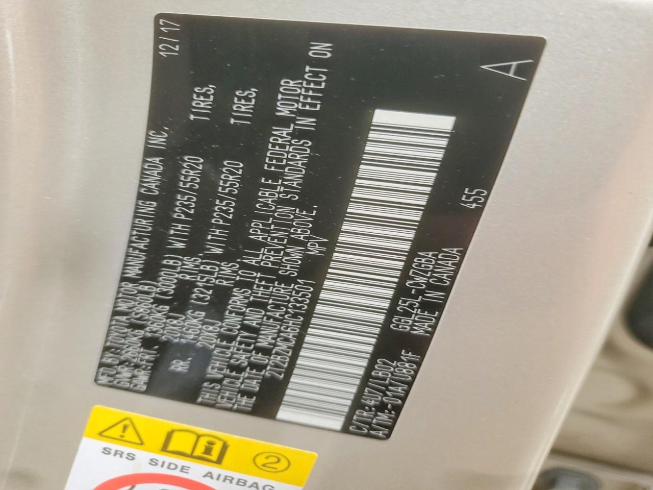 2017 LEXUS RX 350 BASE photo 14
