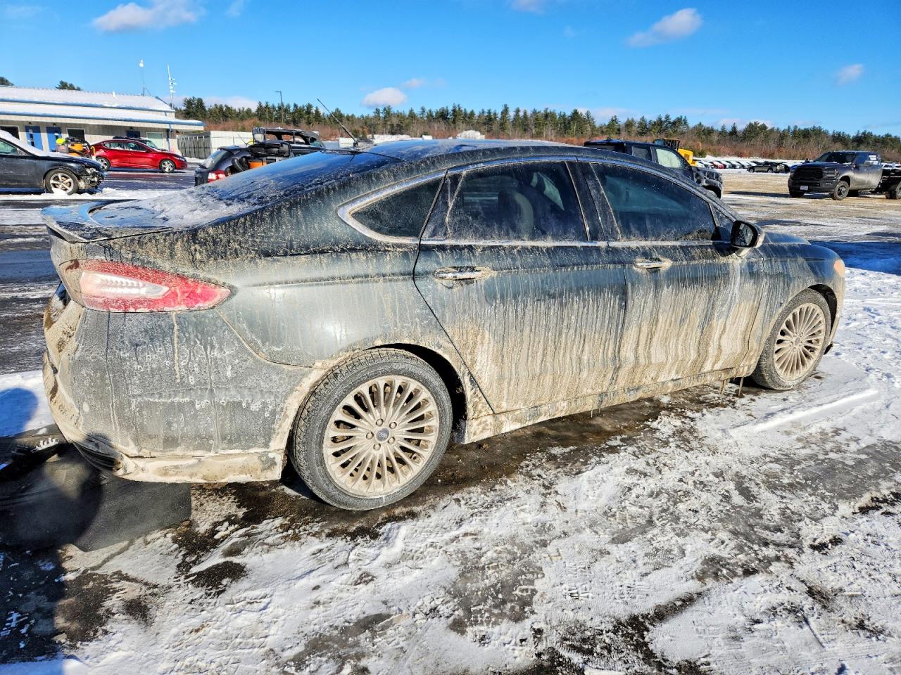 2015 FORD FUSION TITANIUM photo 3