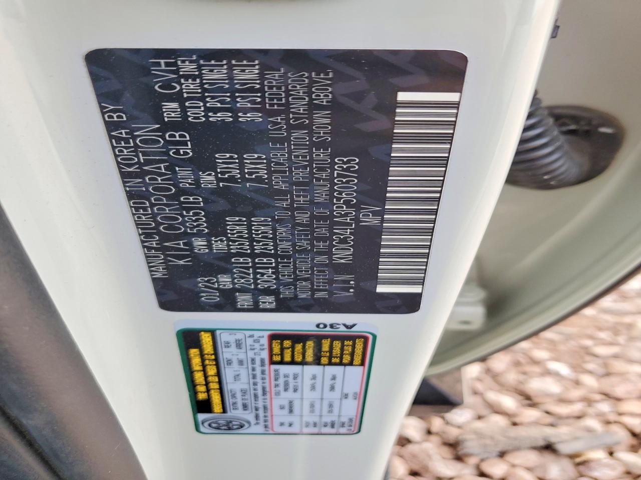 2023 KIA EV6 LIGHT photo 12