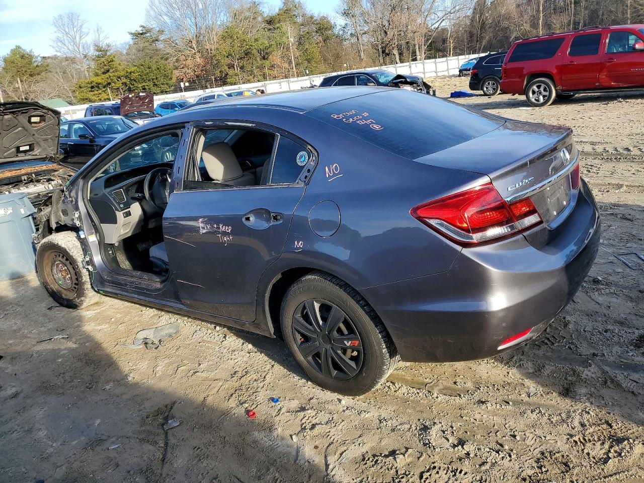 2014 HONDA CIVIC LX photo 2