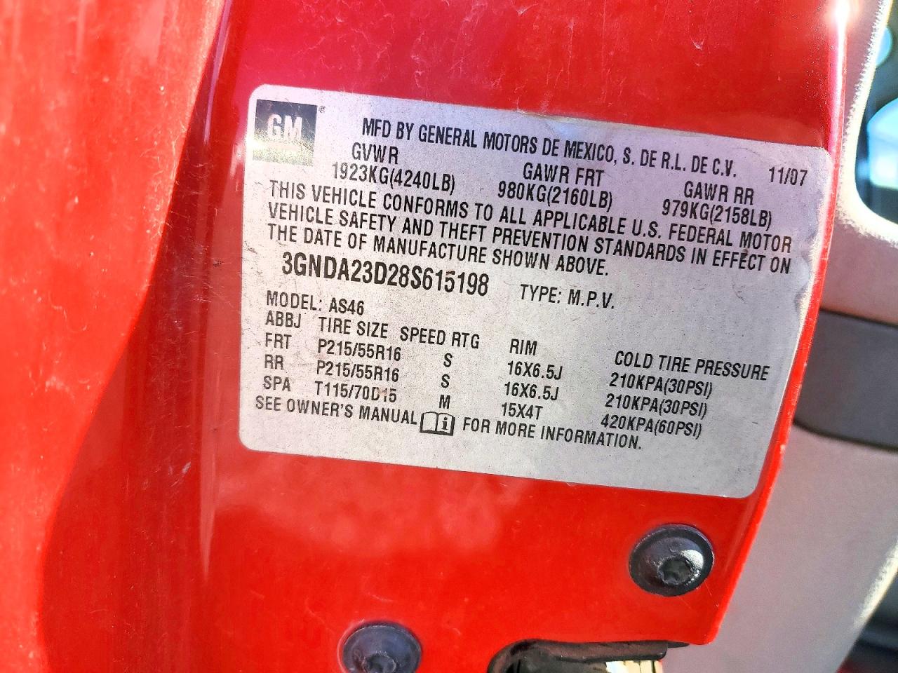 2008 CHEVROLET HHR LT photo 13