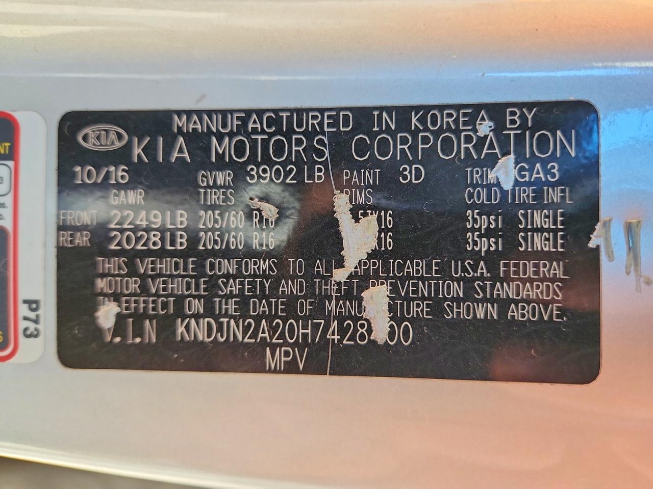2017 KIA SOUL photo 12