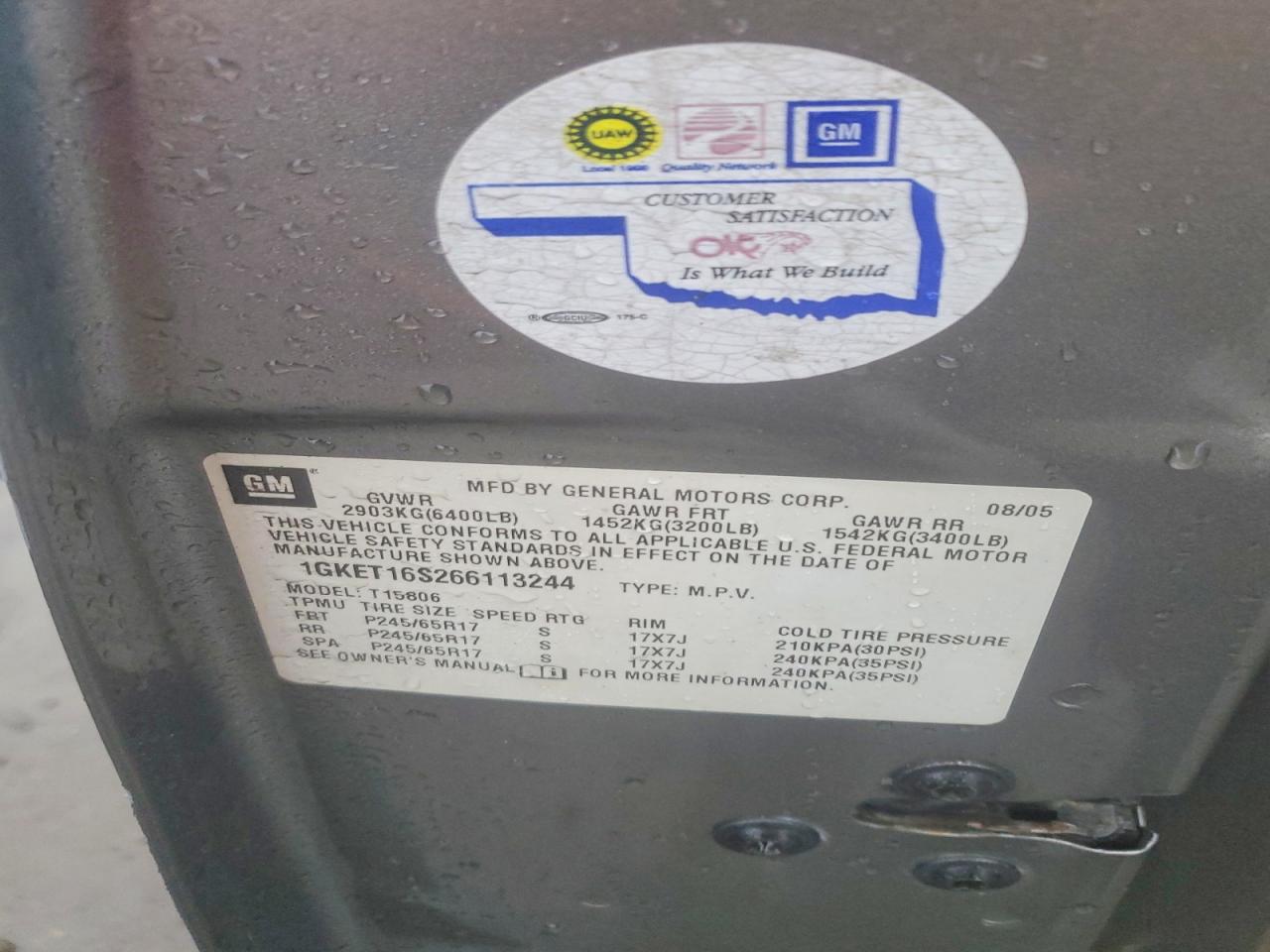 2006 GMC ENVOY XL photo 13