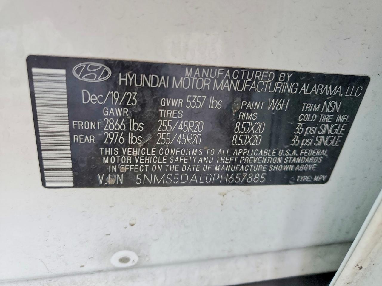 2023 HYUNDAI SANTA FE CALLIGRAPHY photo 14