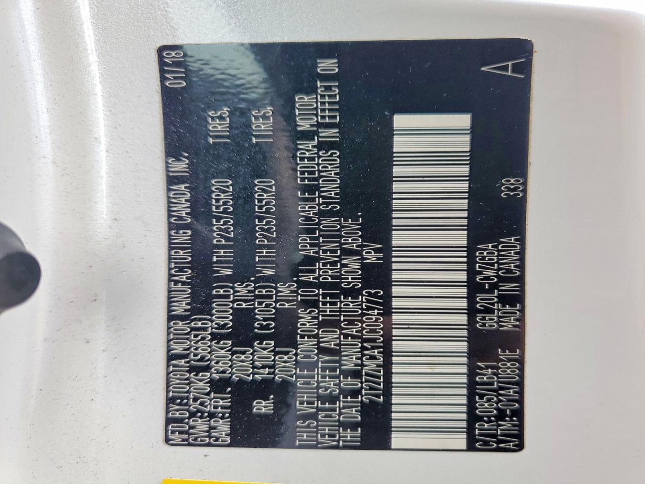 2018 LEXUS RX 350 BASE photo 13
