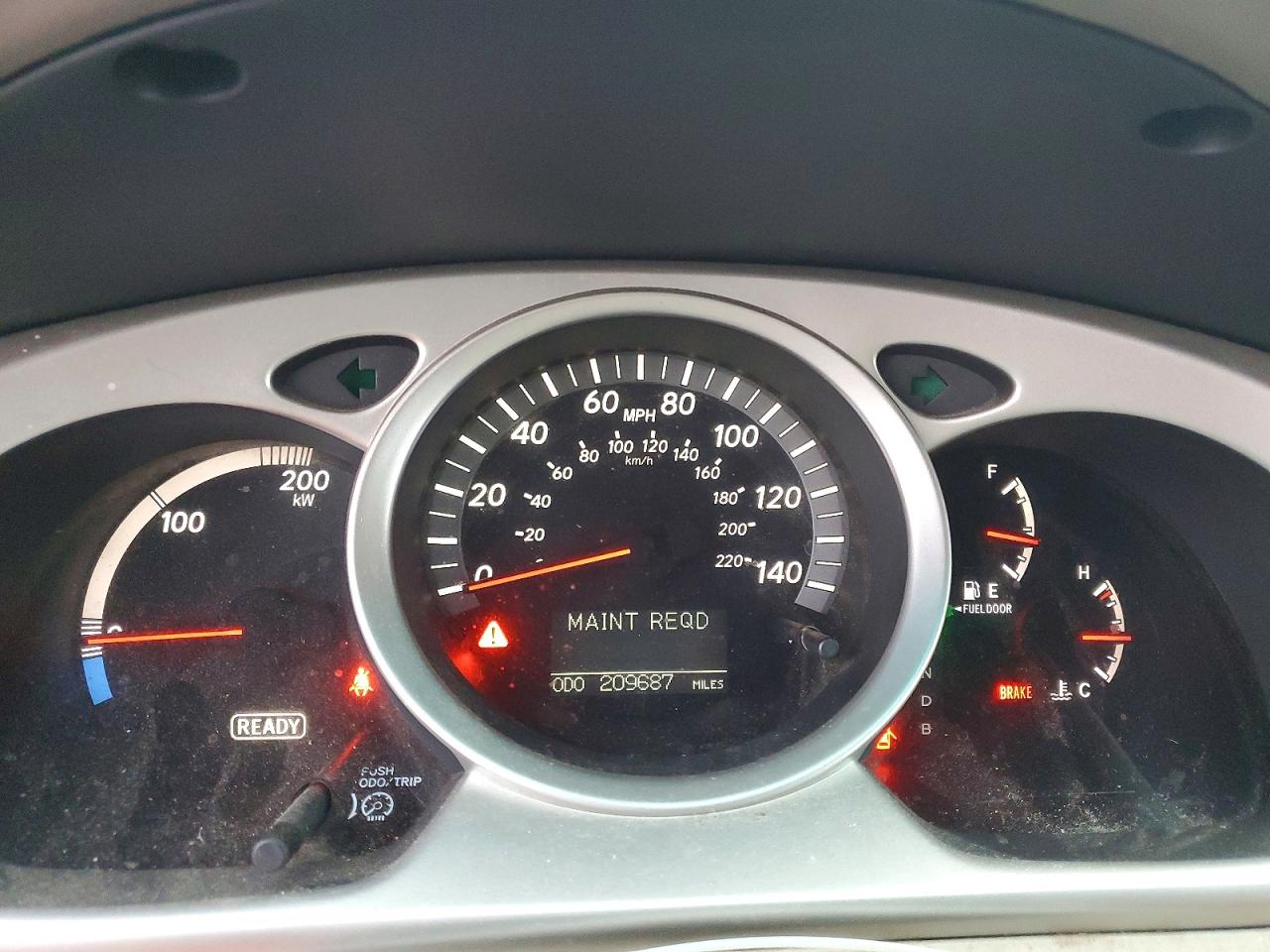 2007 TOYOTA HIGHLANDER HYBRID photo 9