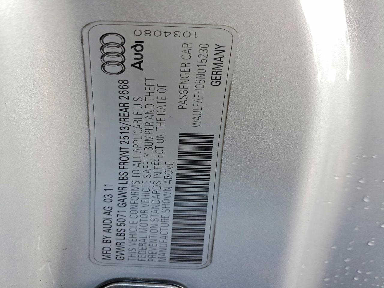 2011 AUDI A5 PREMIUM PLUS photo 12