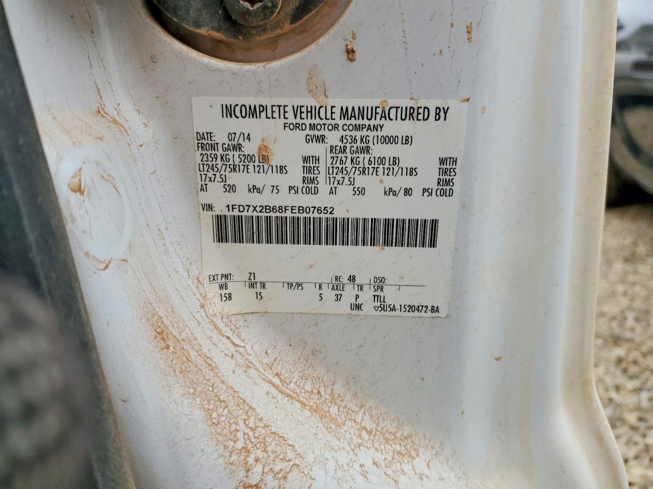 2015 FORD F250 SUPER DUTY UTILITY / SERVICE TRUCK photo 12