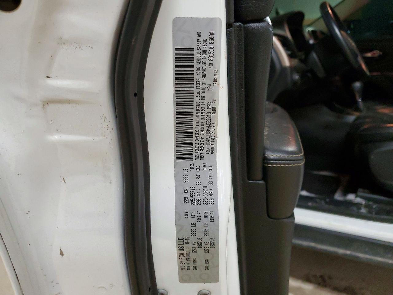 2017 JEEP CHEROKEE LIMITED photo 14