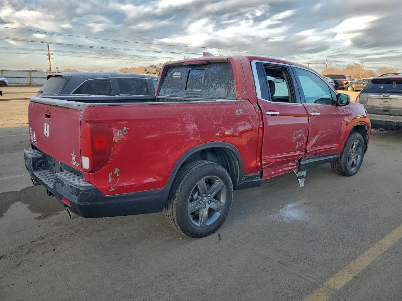 2022 HONDA RIDGELINE RTL photo 3