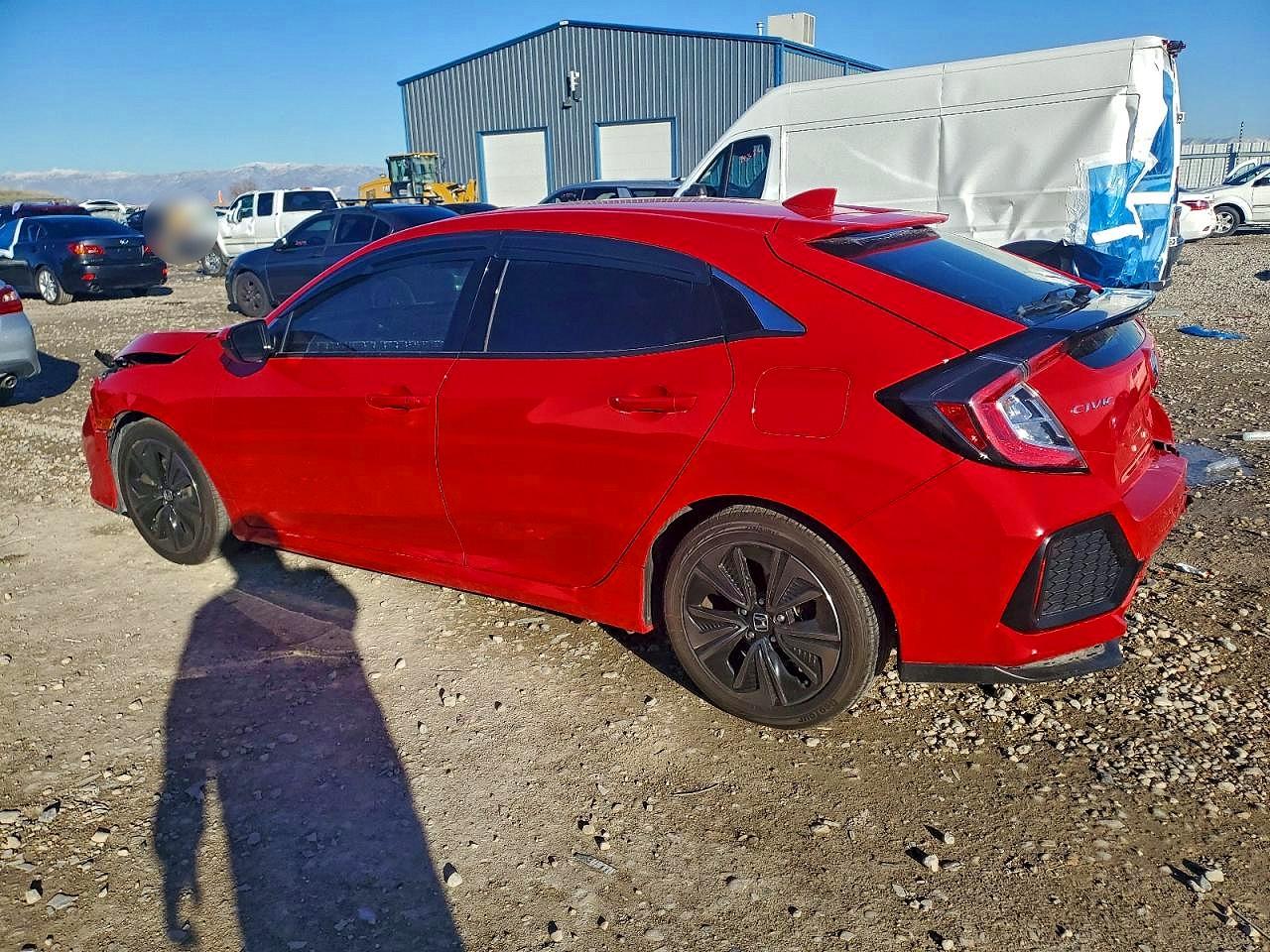2017 HONDA CIVIC EX photo 2