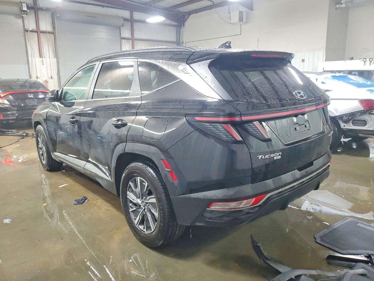 2022 HYUNDAI TUCSON BLUE photo 2