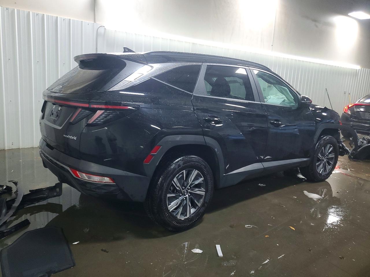 2022 HYUNDAI TUCSON BLUE photo 3