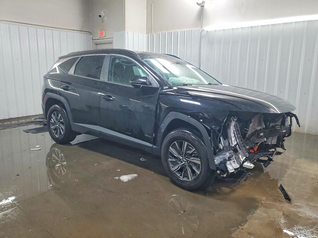 2022 HYUNDAI TUCSON BLUE photo 4