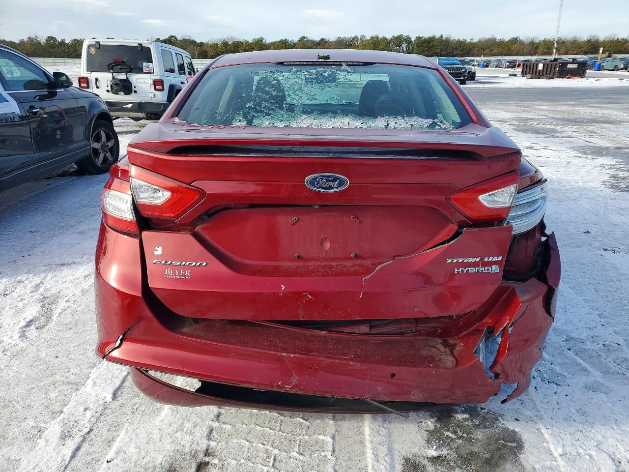 2013 FORD FUSION TITANIUM HEV photo 6