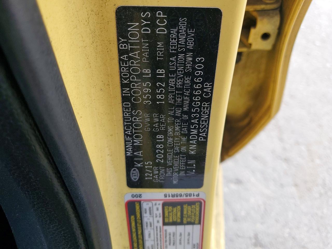 2016 KIA RIO LX photo 12