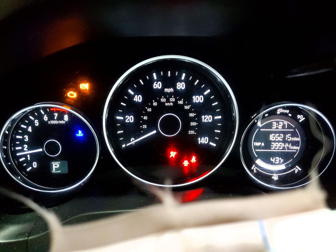 2016 HONDA HR-V EXL photo 9