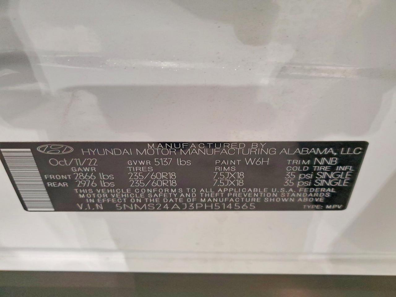 2023 HYUNDAI SANTA FE SEL photo 13