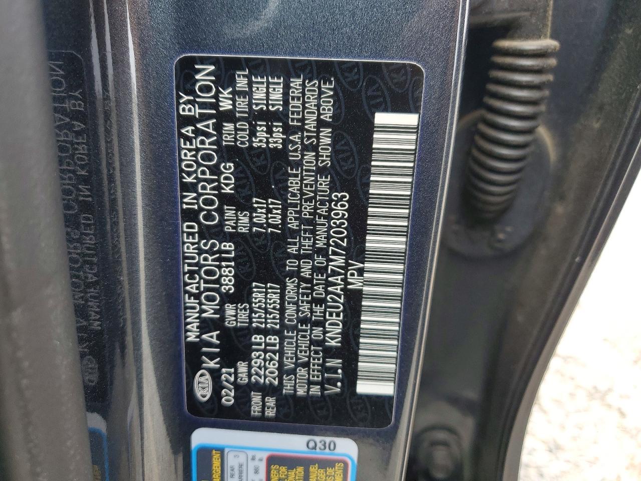 2021 KIA SELTOS S photo 13