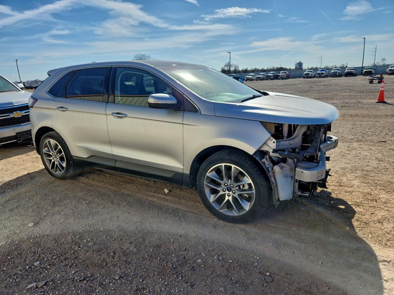 2017 FORD EDGE TITANIUM photo 4