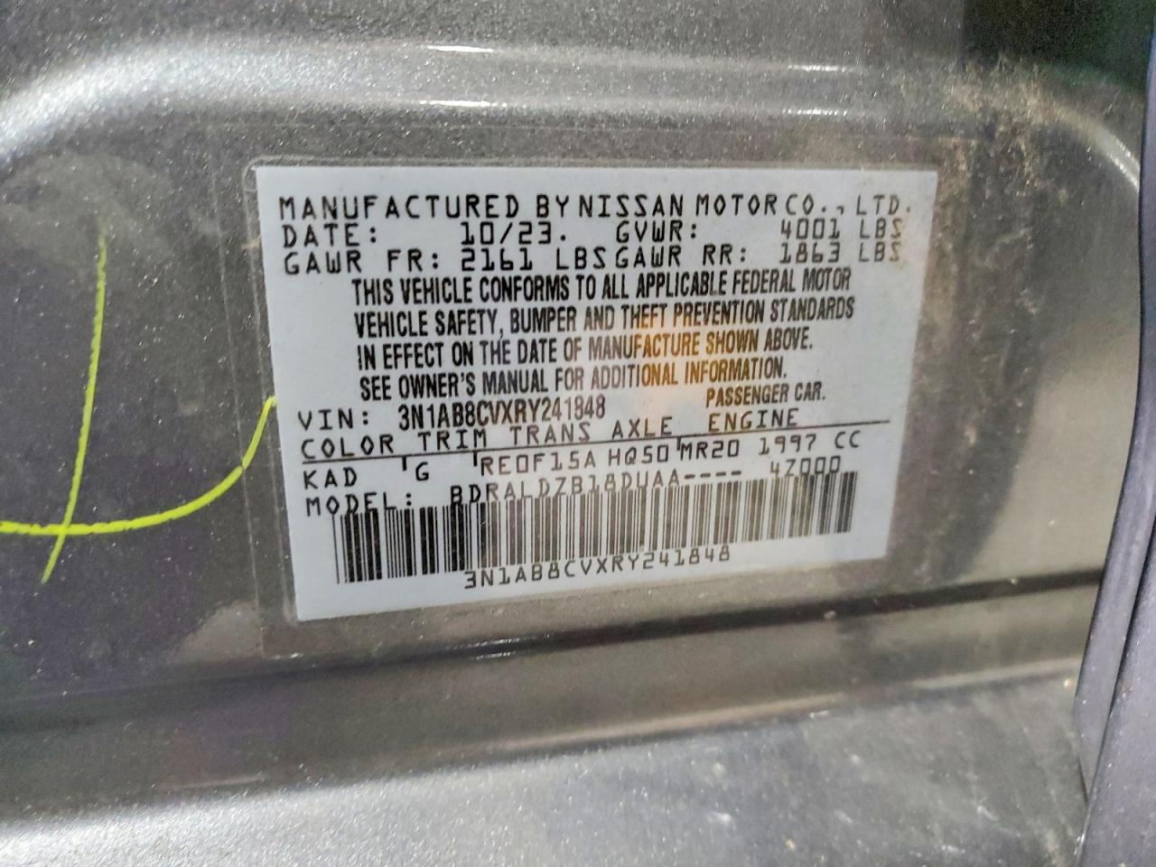 2024 NISSAN SENTRA SV photo 12