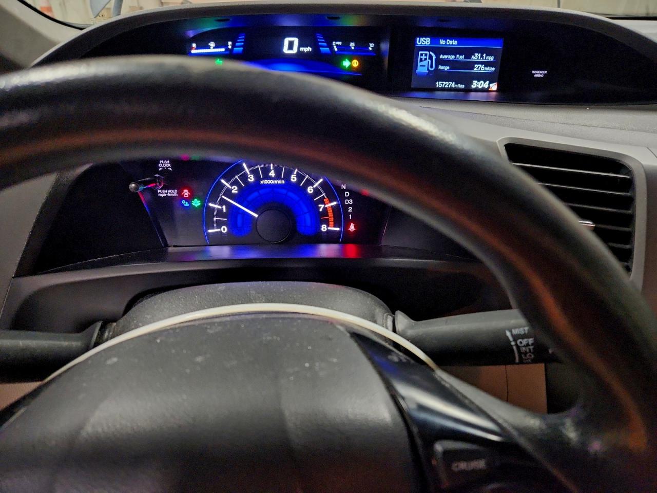2012 HONDA CIVIC LX photo 9