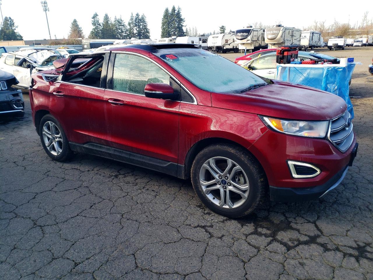 2017 FORD EDGE TITANIUM photo 4