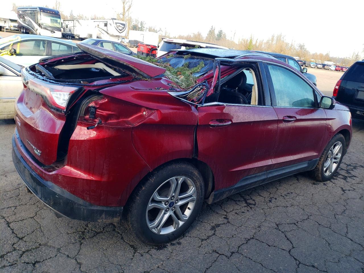 2017 FORD EDGE TITANIUM photo 3