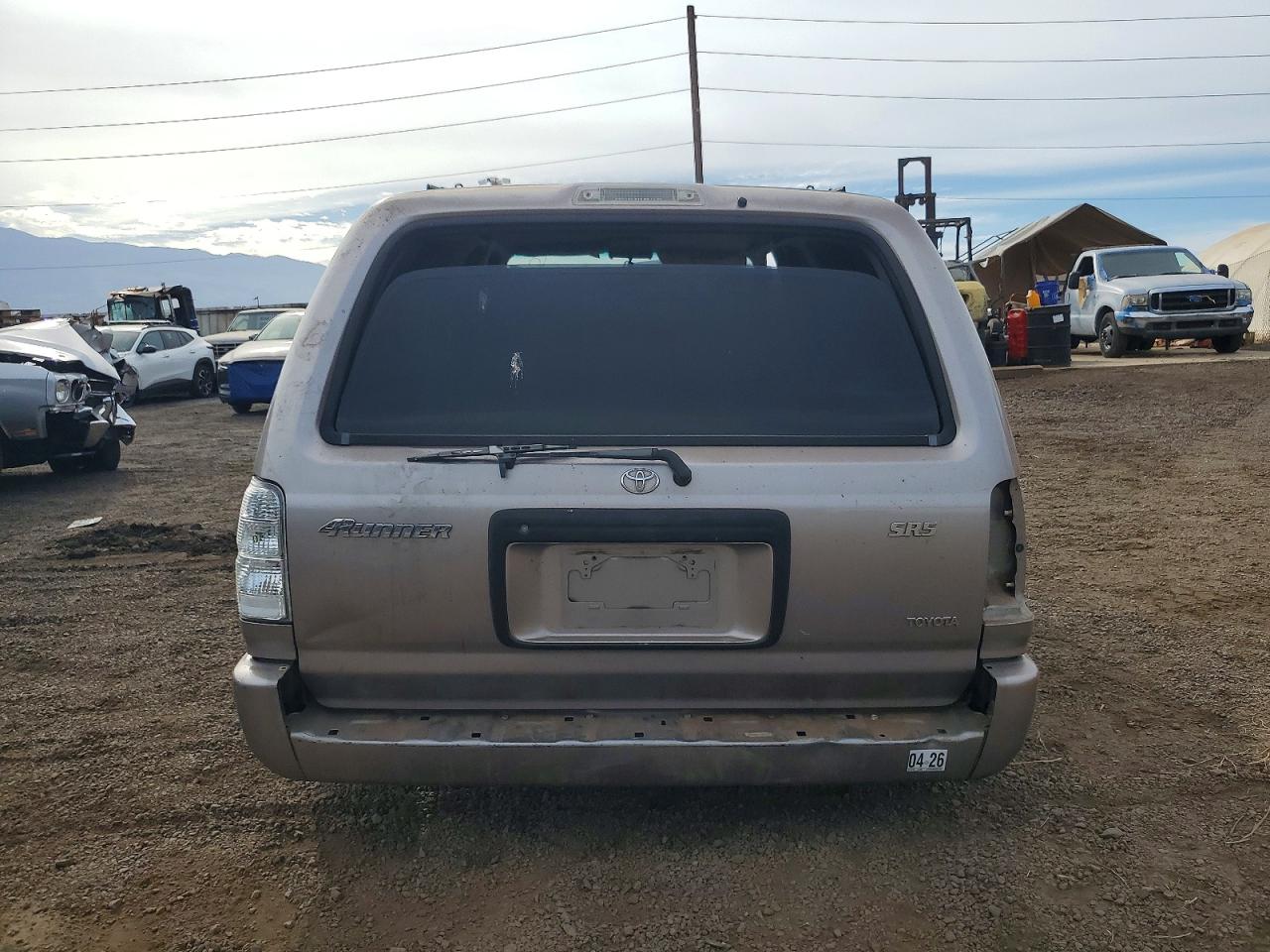 2002 TOYOTA 4RUNNER SR5 photo 6