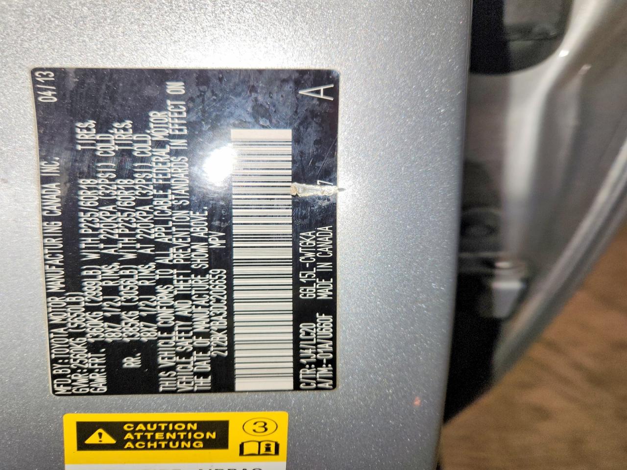 2013 LEXUS RX 350 BASE photo 13