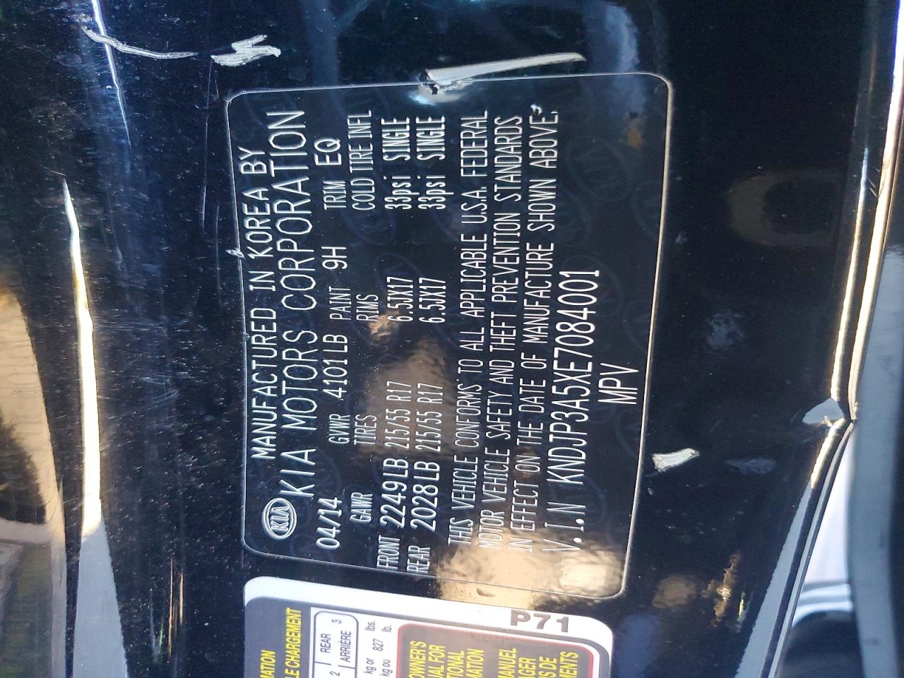 2014 KIA SOUL + photo 23