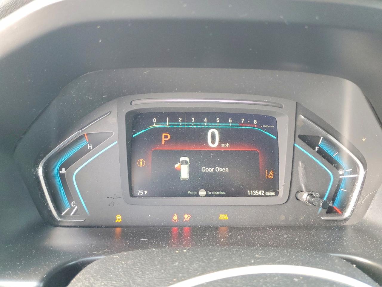2019 HONDA ODYSSEY EX photo 9
